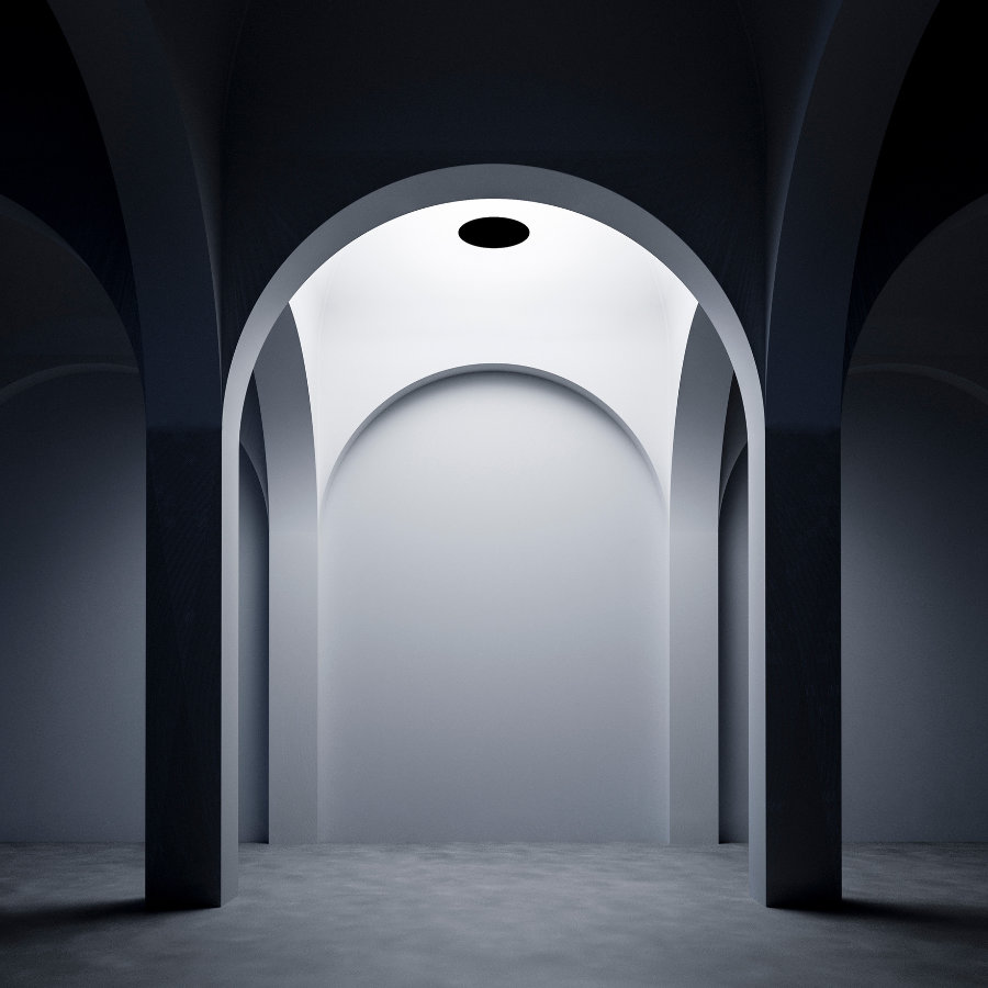 Davide Groppi Asinoto Diffuses Licht in perfektem Design